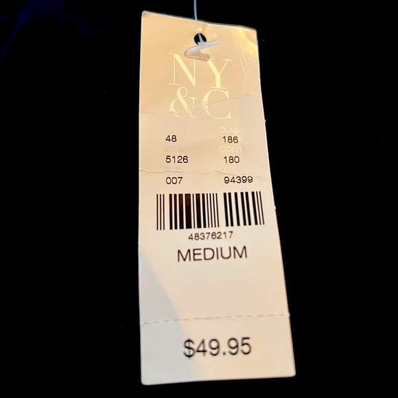 Soho Brand, Short Sleeve Cardigan. Size Medium. Navy, Red, Green Colors. - Picture 3 of 3